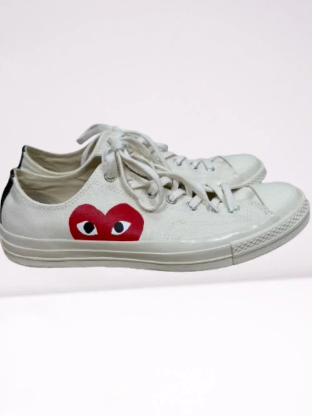 Comme des Garçons Play x Converse Men Chuck 70 Low-Top Sneakers 10.5 Worn Twice